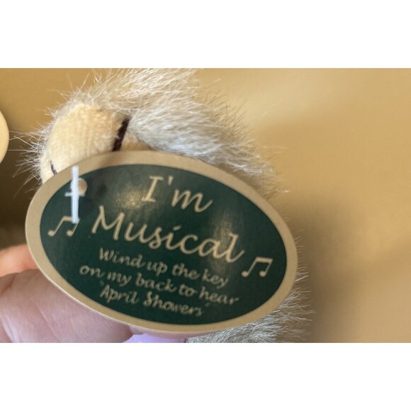 RARE The Bearington Bear Felicia and Flutterwings #1615 Wind UP Musical BearNWT - Picture 4 of 16